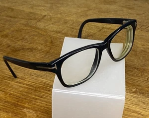 Tom Ford TF5146 Eyeglass Frames Black Rectangle Italy 1-1.6 High Quality Used - Picture 1 of 22