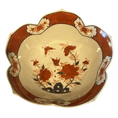 Cuenco rosa familiar de porcelana china vintage Foto 1 de 4