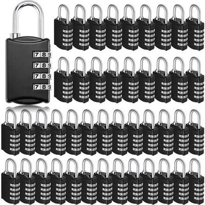 Combination Locks Combination Padlock Luggage Number Locks Outdoor Waterproof - Image 1 of 4