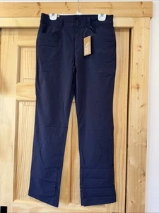 Eddie Bauer LOGO Sightscape Horizon Convertible Pant Atlantic Blue Sz 8 UPF 50 - Picture 1 of 13