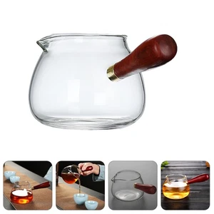 Teiera in vetro bollitore con colino per tè foglie sfuse teiera con infusore per tè - Foto 1 di 12