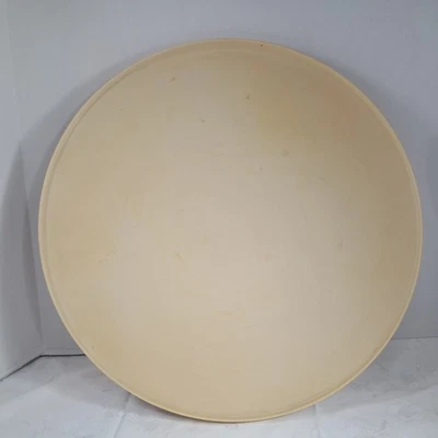 Bandeja giratoria vintage Rubbermaid grande Lazy Susan 15,5" 2715 JFO 2717 Foto 1 de 4