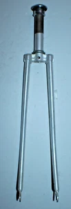 Vintage Peugeot 27" Road Bike Fork 1" Threaded 135mm Steel Rigid USA Shipping :) - Picture 1 of 17