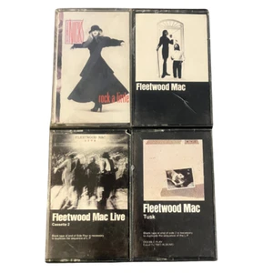 Bundle of 4 Fleetwood Mac Stevie Nicks Cassette Tapes 80s Classic Rock 1 New - Picture 1 of 9