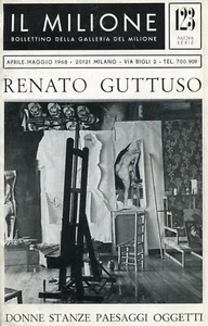 Renato Guttuso. Donne stanze paesaggi oggetti. Galleria Il Milione, 1968 - Picture 1 of 1