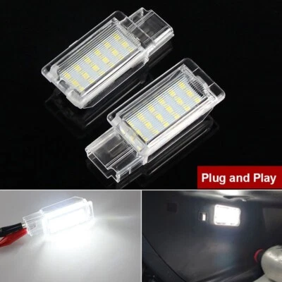 2x Luces LED interiores para maletero trasero para Buick Envision Cadillac CT6 2016-17 Foto 1 de 4