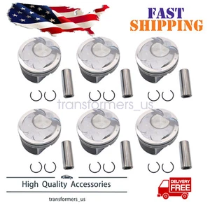 Engine Piston Set STD For Kia Sorento Sedona Hyundai Santa Fe 3.3L V6 2013-2020 - Picture 1 of 7