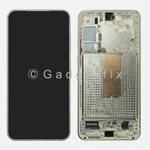 Per Samsung Galaxy S23 Plus crema display OLED LCD touch screen digitalizzatore cornice - Foto 1 di 5