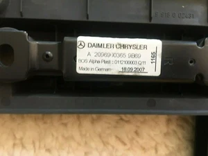 MERCEDES CLK 209 DESCAPOTABLE MALETERO BLOQUEO INTERRUPTOR CAPOTA 2096800365 - Imagen 1 de 5