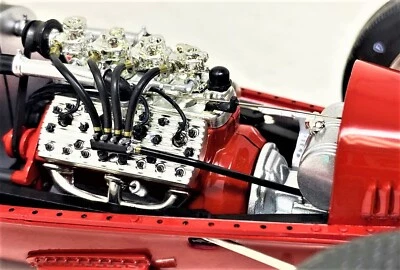 Ford Lincoln Mercury Flathead V8 Engine in 1932-1953 GT Race Car1:18 SCALE MODEL - Image 1 of 4