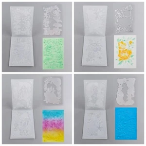 3D Prägung Ordner Ozean Tiere Seesterne Schablonen DIY Scrapbooking Bastelkarte - Bild 1 von 15