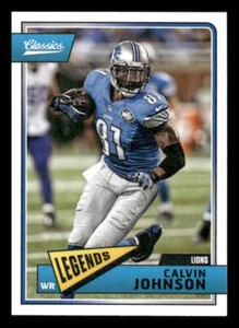 2018 Panini Classics #129 Calvin Johnson Detroit Lions - Picture 1 of 2
