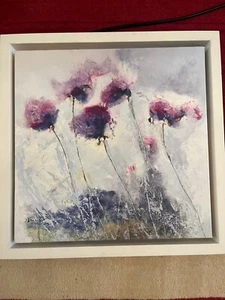 Emilija Pasagic Limited Edition Embellished canvas titled "Grace & Beauty I" COA - Picture 1 of 5