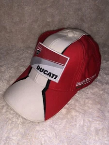Baseballkappe Ducati Corse TIM verstellbar rot 100 % Baumwolle seltene Einheitsgröße - Bild 1 von 9