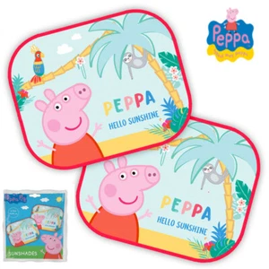 2 x Parasoles PEPPA PIG S Niños Bebé Niños Ventana Coche Parasol Parasol Malla UV Visera - Imagen 1 de 5