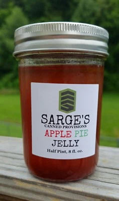 Geleia caseira para torta de maçã (ingredientes naturais, não transgênicos, sem corantes) - Imagem 1 de 2