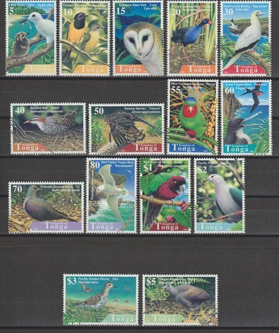 TONGA 1988 SG 1425/39 MNH Cat £26 Cover