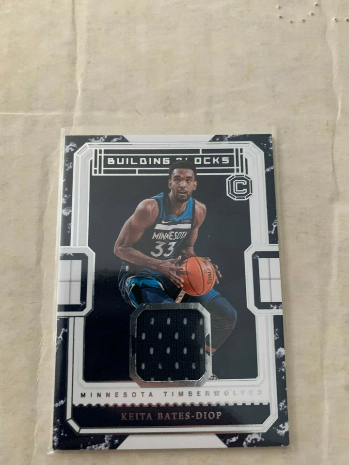 Keita Bates-Diop 2018-19 Cornerstones Rookie Jersey Card #BB-KB - Image 1 of 1