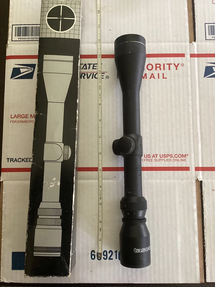 Mira telescópica de potencia variable Tasco 39X40SPL 3-9x 40 mm con tubo de mira dúplex de 1” Foto 1 de 1