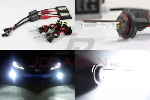 9006/Hb4 6000K Pure Weiß 35W Slim Dc Hid Umwandlung Set Xenon Birne - Bild 1 von 6