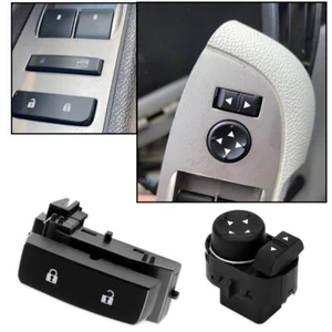 Power Mirror Switch & Door Switch For 2007-2014 GMC Sierra Chevrolet Silverado - Picture 1 of 14