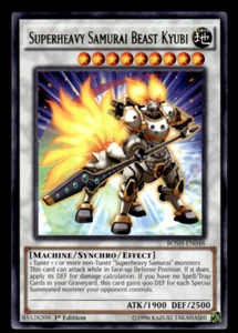 Superheavy Samurai Beast Kyubi BOSH-EN048 Breakers of Shadow 1st Edition - Picture 1 of 2