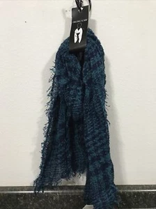 BUFANDA OBLONGA MUJER - TALLA ÚNICA - AZUL (2-TW-2422) - Imagen 1 de 8