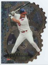 1997 Fleer Ultra Hitting Machines Manny Ramirez Cleveland Indians #13 C39