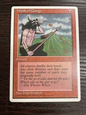 MTG Winds of Change Fourth Edition Regular Rare