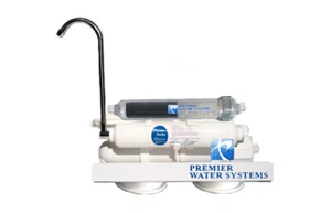 CounterTop/Portable RO Reverse Osmosis Water Filter 5 Stage 75 GPD + Alkaline - Picture 1 of 5