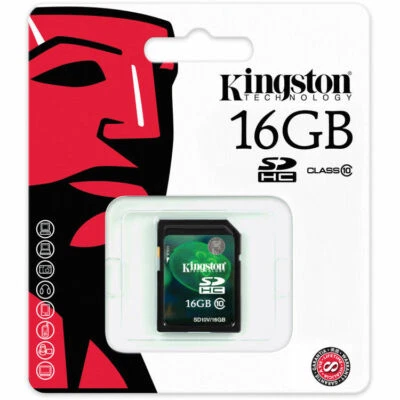 **NEW** Kingston 16GB Secure Digital High Capacity (SDHC™) SD Card - Image 1 of 2