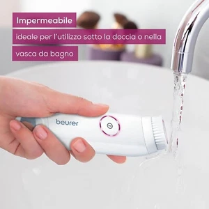 Beurer FC 45 Spazzola per la Pulizia del Viso 4 volte più efficace, Impermeabile - Foto 1 di 5