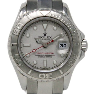 Rolex Yacht-Master 169622 29mm Stainless Steel Platinum Box/Paper/Warranty #483 - Picture 1 of 5