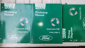 2004 Lincoln LS Service Manual Set of 3 - Bild 1 von 1