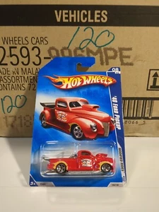2009 Hot Wheels Modified Rides #164 40 Ford Pickup Red - Picture 1 of 5