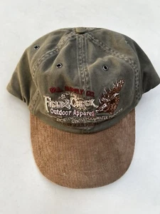 Vintage 06 Polo Ralph Lauren Twill Ball Cap Mütze Cord Bill grün OS Lederriemen - Bild 1 von 5