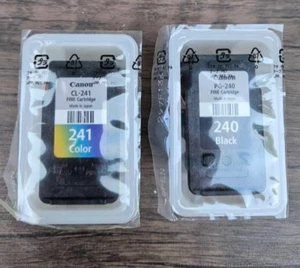 Genuine OEM Canon PG-240 Black & CL-241 Color Ink A1 - Picture 1 of 1