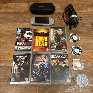 Sony PSP Slim & Lite 2003 sistema palmare argento ghiaccio - Foto 1 di 14