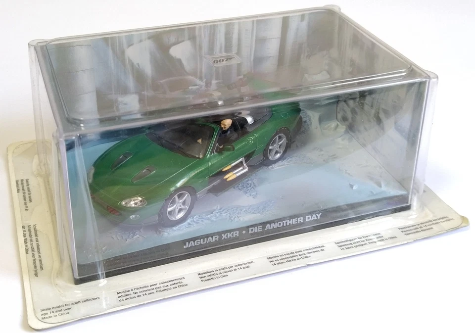 James Bond 007 Jaguar XKR Die Another Day 1/43 Eaglemoss No Fascicolo - Immagine 1 di 1
