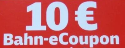 DB Deutsche Bahn Gutschein 10 Euro Gutschein ab MBW 29,99 € bis zum 15.12.2025 - Bild 1 von 2