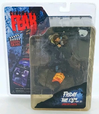 Cinema of Fear Series 2 Screen Grabs Friday The 13th Jason Lives Mezco Toys New - Image 1 of 4