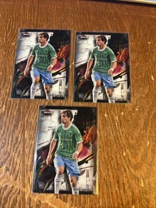 Lote de radiocontrol de 3 quilates Cody Baker 2024 Topps Finest MLS Rookie #45 Seattle Sounders FC - Imagen 1 de 8