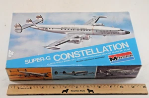 Monogram Super-G Constellation Scale Kit #7591 Sealed Box - Picture 1 of 6