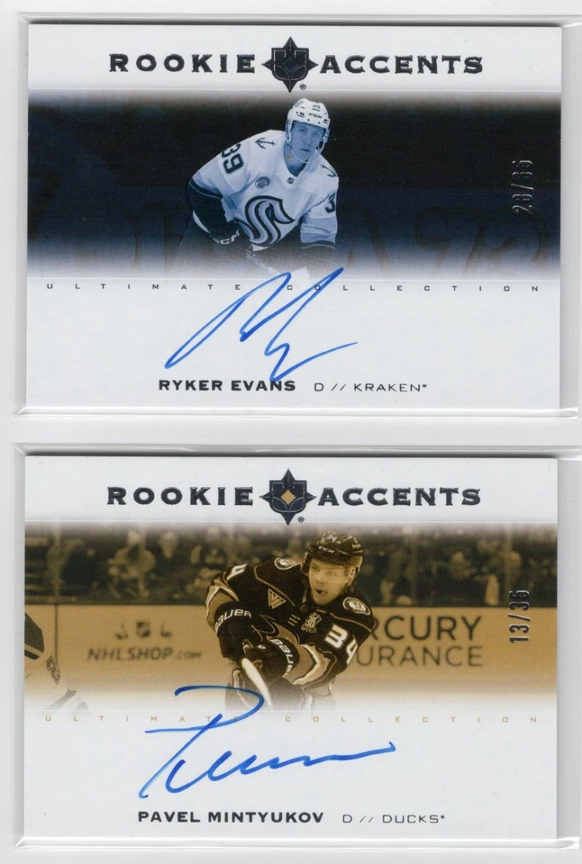 2023-24 Ultimate Collection Rookie Accents Autograph Auto Pick From List !! - Image 1 of 1