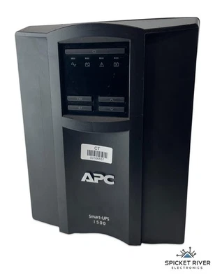 APC Smart-UPS 1500VA 1000W SMT1500C LCD 120V UPS - Needs New Battery - Image 1 of 3