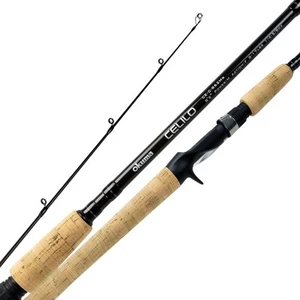 Celilo Salmon and Steelhead Lightweight Graphite Rods, CE-C-762Hb, Black - Picture 1 of 4