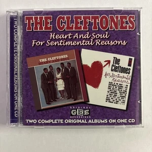 CD The Cleftones - Heart And Soul + For Sentimental Reasons - Picture 1 of 2
