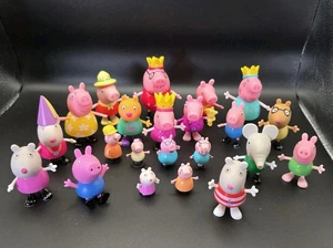Peppa Pig & Friends 22 PVC Figuren Tortenaufleger Spielspaß Gelenk - Bild 1 von 23