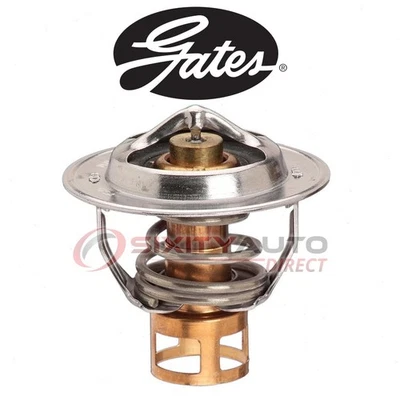Gates Coolant Thermostat for 1986-1994 Nissan D21 3.0L V6 - Antifreeze or Foto 1 de 4