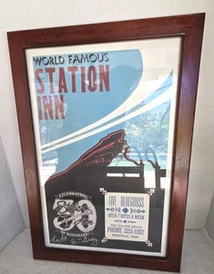 Advertising Poster Station Inn Nashville Tennessee Art Print Framed Bluegrass - Picture 1 of 13